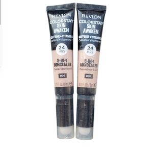 (2) Revlon ColorStay Skin Awaken 5-in-1 Concealer 002